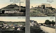 Pecka na pohlednici z r. 1910