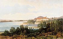 Ilava s řekou Váh na obraze Thomase Endera