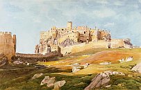 Spišský hrad – nádvoří na obraze Thomase Endera