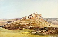 Spišský hrad od východu na obraze Thomase Endera