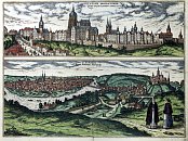 Pražský hrad kolem r. 1592 – Joris Höfnagel, Franz Hoogenberghe
