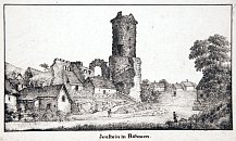 Jenštejn – litografie kolem r. 1830