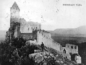 Topolčiansky hrad – foto r. 1907