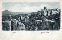 Hrub Skla  pohlednice ped r. 1918