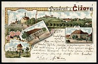 Čížová – pohlednice (1898)
