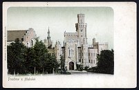 Hluboká – pohlednice (1900)
