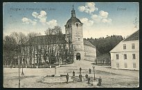 Kamenice nad Lipou – pohlednice (1909)