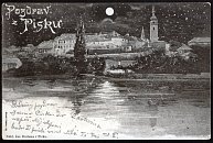 Písek – pohlednice (1901)