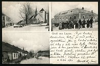 Slavkov u Českého Krumlova – pohlednice (1907)
