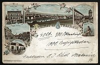 Strakonice – pohlednice (1897)