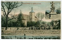 Březnice – pohlednice (1906)
