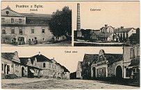 Byšice – pohlednice (1907)