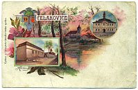 Čelákovice – pohlednice (1901)
