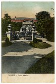 Dobříš – pohlednice (1914)