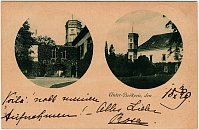 Dolní Beřkovice – pohlednice (1899)
