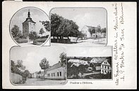 Hrušov – pohlednice (1916)