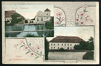 Kolešovice – pohlednice (1910)
