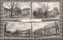 Lošany – pohlednice (1925)