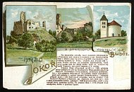 Okoř – pohlednice (1899)