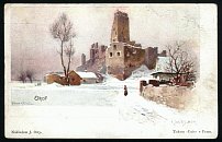 Okoř – pohlednice (1901)