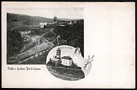 Pirkštejn – pohlednice (1900)