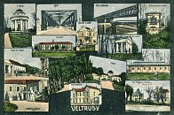 Veltrusy � pohlednice (1924)