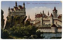 Cheb – Václavský hrad – pohlednice (1916)