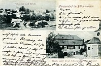 Dlouhá Ves – pohlednice (1902)