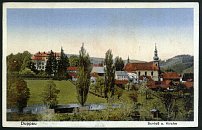 Doupov – Nový zámek – pohlednice (1925)