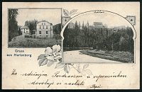 Hartenberk  pohlednice (1908)