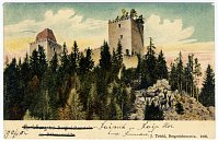 Kašperk – pohlednice (1906)