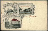 Kostelní Bříza – pohlednice (1900)