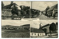 Němčice u Klatov – pohlednice (1925)