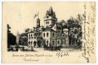 Podhrad u Chebu – pohlednice (1908)