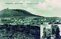 Přimda – pohlednice (1917)