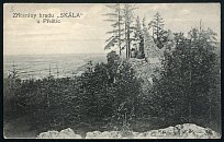 Skála u Přeštic – pohlednice (1922)