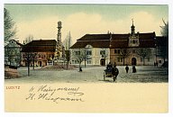 Žlutice – pohlednice (1902)