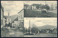 Žlutice – pohlednice (1908)