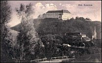 Doln Kounice  pohlednice (1917)