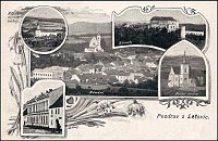 Letovice  pohlednice (1899)