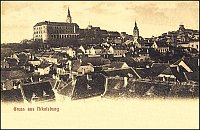 Mikulov a Koz hrdek  pohlednice (1905)