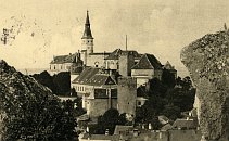 Mikulov z Kozho hrdku  pohlednice (1913)