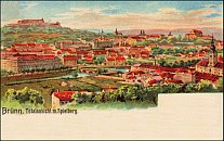 pilberk a Brno  pohlednice (1901)