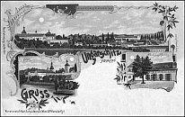 Uherice  pohlednice (1899)