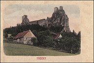 Trosky  pohlednice (1900)