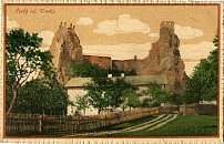 Trosky  pohlednice (1925)