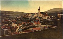 KoltejnBrann  pohlednice (1909)