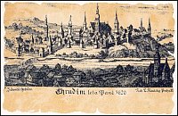 Chrudim – dobové vyobrazení (1620)
