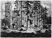 Litice nad Orlicí – dobové vyobrazení (kolem 1870)