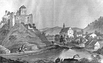Černá Hora od Z – F. Richter (kolem 1830)